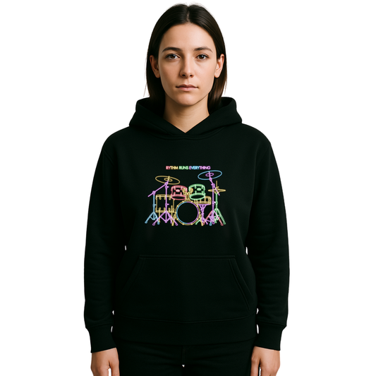 Rhythm Runs Everything - Premium Hoodie