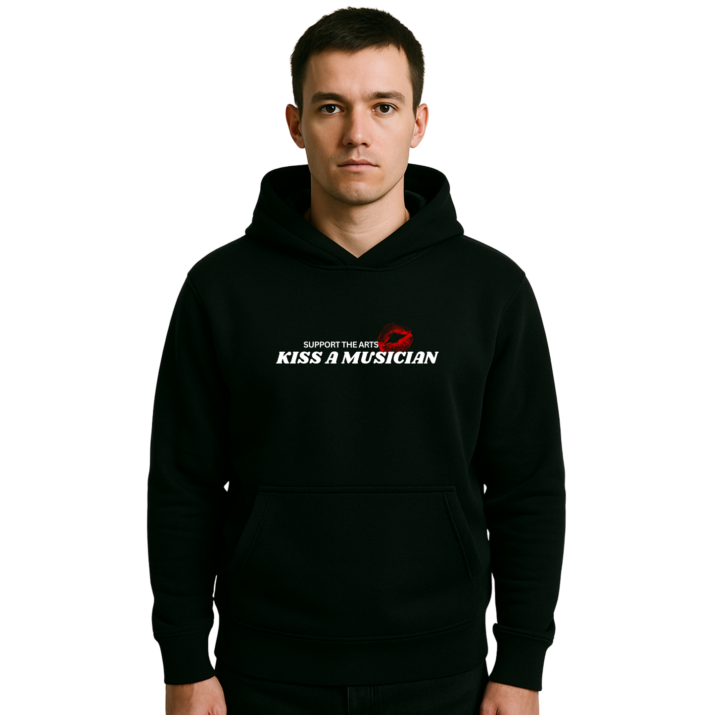 Kiss A Musician - Premium Hoodie